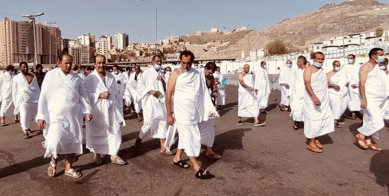 بعثة الحج العسكرية تصل إلى مكة المكرّمة