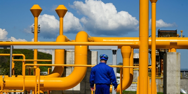 جازبروم توقف إمدادات الغاز إلى لاتفيا