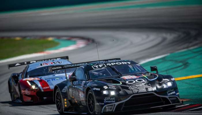 Unnecessary contact in Barcelona ends pole qualifier Al Harthy’s bid for LMGTE podium