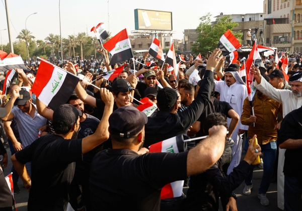 Tensions soar as Iraq gears up for rival protests near occupied parliament