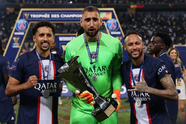 Neymar, Messi secure Champions Trophy for PSG on Galtier debut