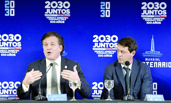 'The dream of a continent': Argentina, Chile, Uruguay, Paraguay submit joint World Cup 2030 bid