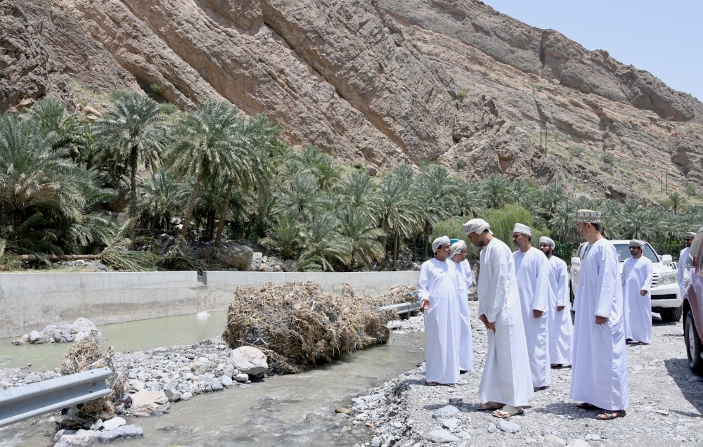 تقييم الأضرار بجنوب الباطنة.. وتأثر 100 منزل في الرستاق