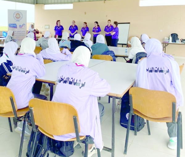 Female guides of Dakhiliyah participate in Dhofar camp