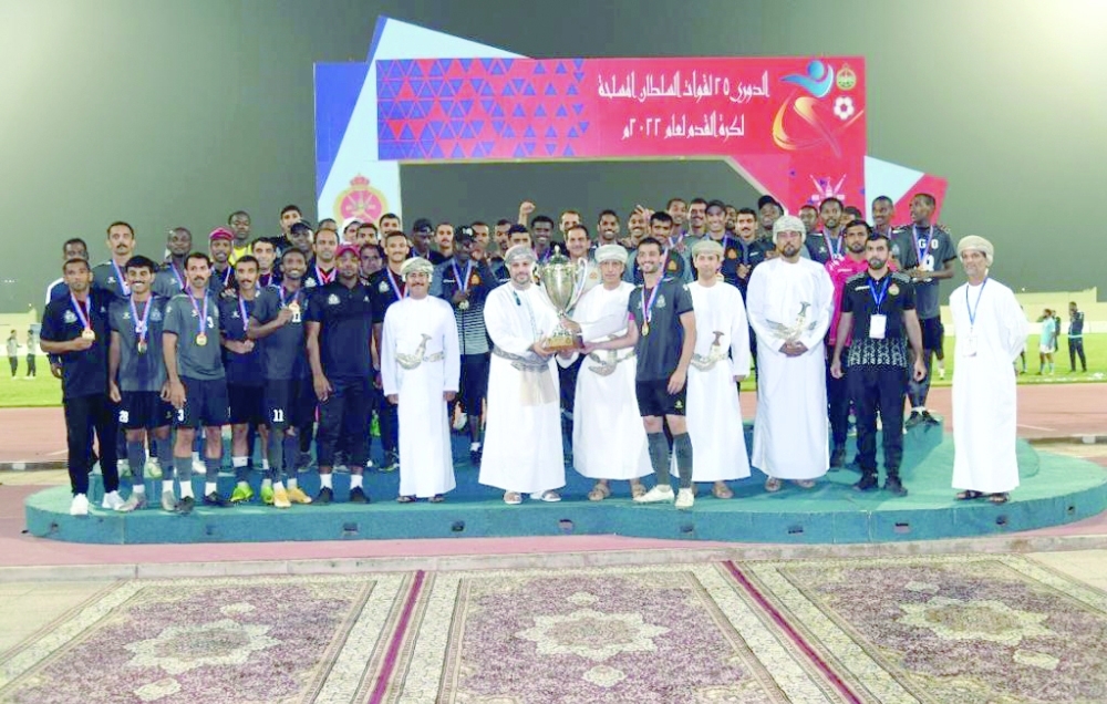مواهب واعدة تكشفها بطولة قوات السلطان المسلحة لكرة القدم