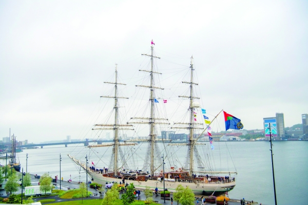 Shabab Oman II arrives in Denmark