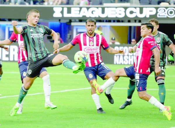 Galaxy, America triumph in double-header at glitzy new stadium