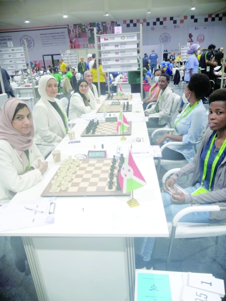 Rawan al Balushi crowned WCM in junior division at 2022 Chess Olympiad (lead) 1 Rawan al Balushi crowned WCM in junior division at 2022 Chess Olympiad (lead)