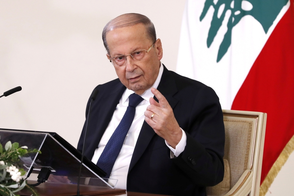 الرئيس اللبناني يستعرض مراحل إعادة السوريين إلى بلادهم