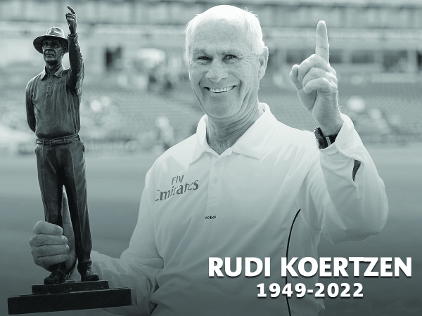 Former South African umpire Koertzen dies in car accident 1 Former South African umpire Koertzen dies in car accident