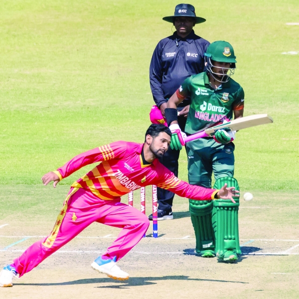 Afif hits unbeaten 85 as Bangladesh post 256-9 in Zimbabwe ODI