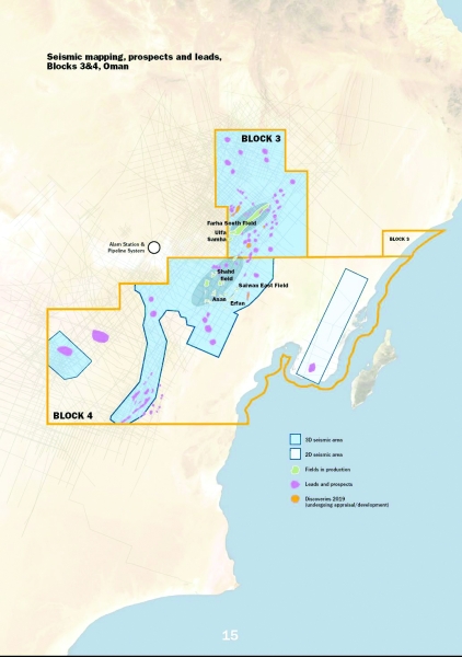 Oman Blocks 3&4 yield revenues of over $1bn for Tethys Oil