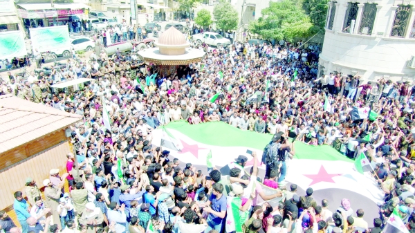 Syria rebels protest over Turkey's proposal 1 Syria rebels protest over Turkey's proposal