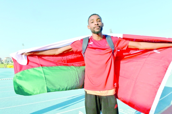 Jaboob bags gold for Oman in high jump 1 Jaboob bags gold for Oman in high jump