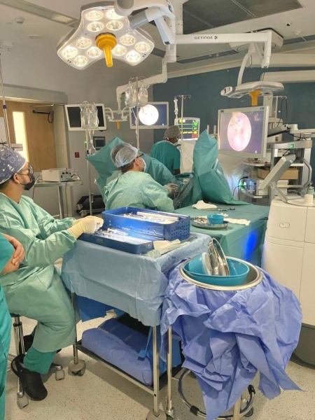 First prostatectomy performed with holmium laser in Oman