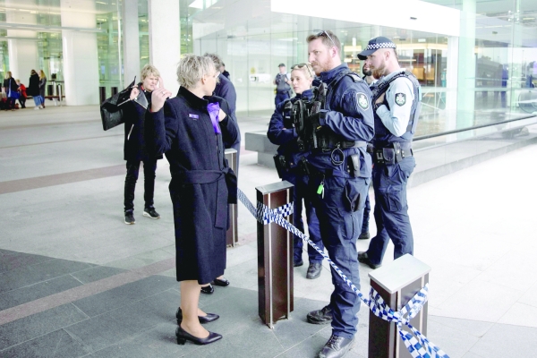 Gunman detained after firing shots in Canberra airport