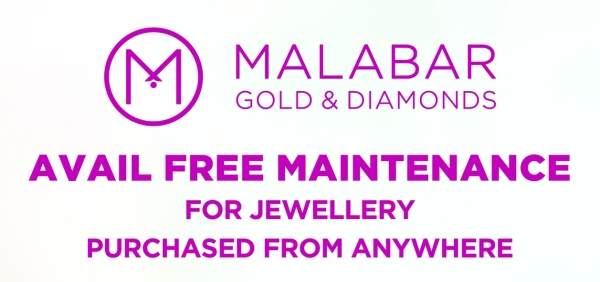 Malabar Gold & Diamonds offers free jewellery maintenance