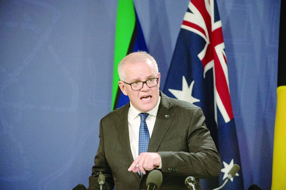 تسلّم خمس حقائب وزارية خلال فترة الجائحة
رئيس الوزراء الأسترالي السابق يقرّ باستئثاره بصلاحيات سرية