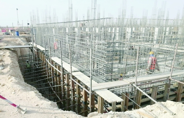 Construction of Mazyouna Hospital in full swing