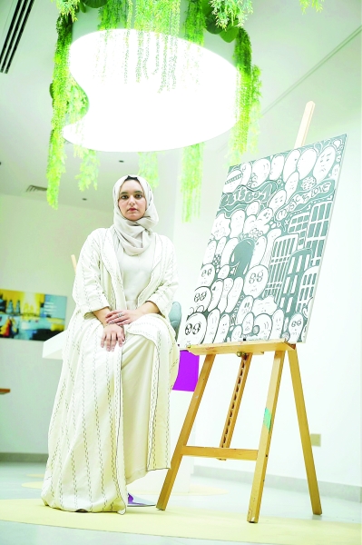 Creatively doodling feelings and experience