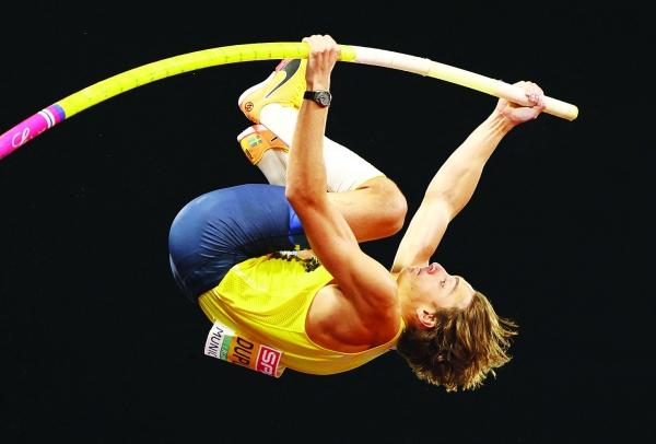 Sweden's Duplantis retains European pole vault title