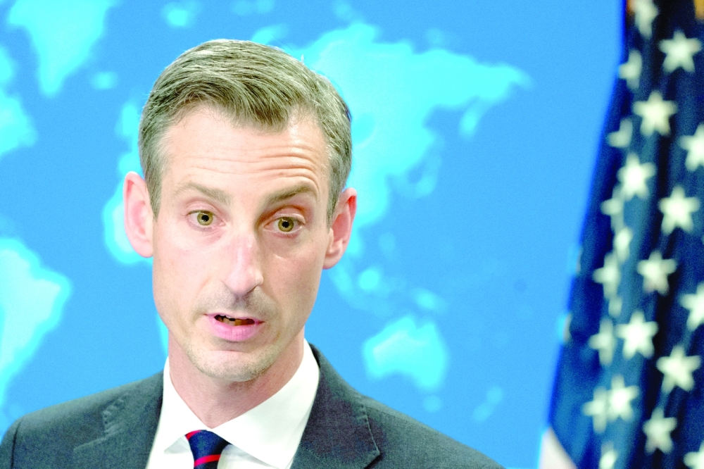 أعربت عن قلقها حيال الوضع عند الحدود التركية
الولايات المتحدة تؤكد التزامها بهزيمة داعش وتسوية سياسية في سوريا