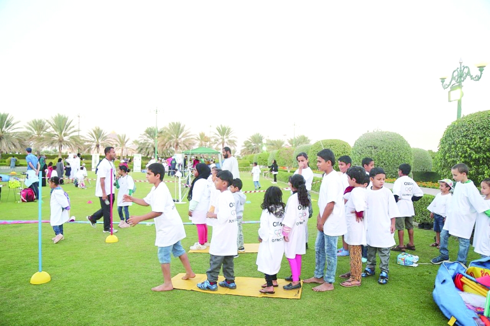 فعاليات متنوعة في فعالية “مجتمعنا نشط” بمحافظة ظفار