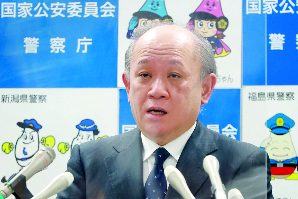 التحقيق أكد وجود قصور في الخطط الأمنية
استقالة قائد الشرطة اليابانية على أثر اغتيال آبي