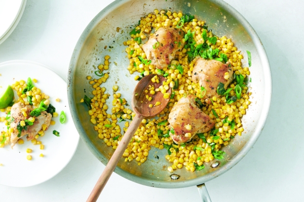 This Easy One-Pan Chicken Recipe Has a Trick Up Its Sleeve