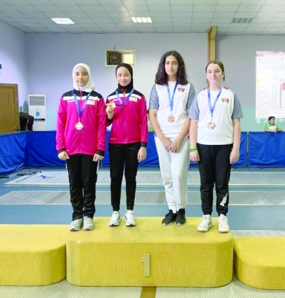 Oman Fencing Team win four medals at West Asian tourney