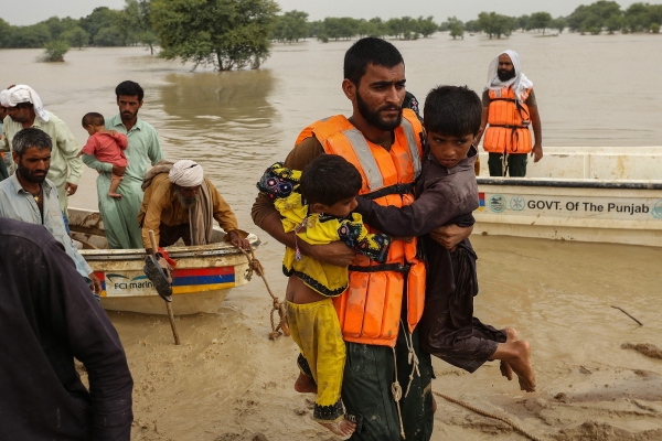 Pakistan orders thousands to evacuate near flood-swollen rivers