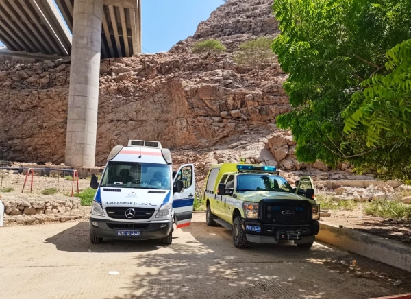 Woman rescued after falling from top of mountain in Wadi Mibam