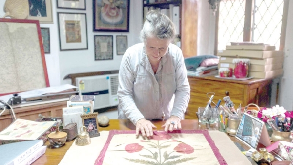 French-Indian textile designer brings back Mughal patterns