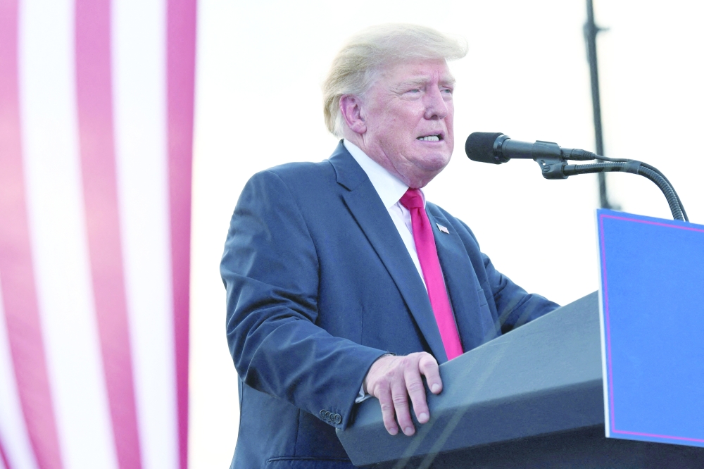 تقرير : التحقيق الجنائي بحق ترامب في ولاية جورجيا يمثل أكبر تهديد له