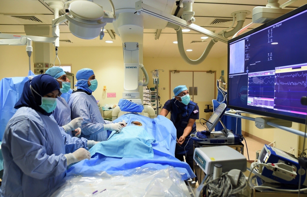 المركز الوطني لطب وجراحة القلب يعمل على مدار الساعة .. ومبنى جديد لتوسعة الخدمات