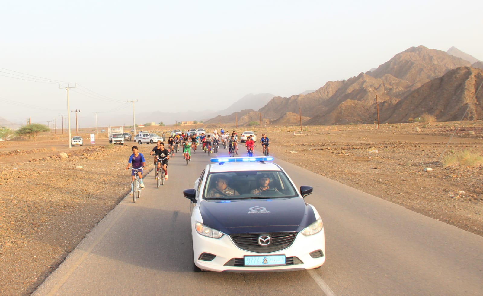 انطلاق فعاليات القافلة الرياضية بولاية عبري