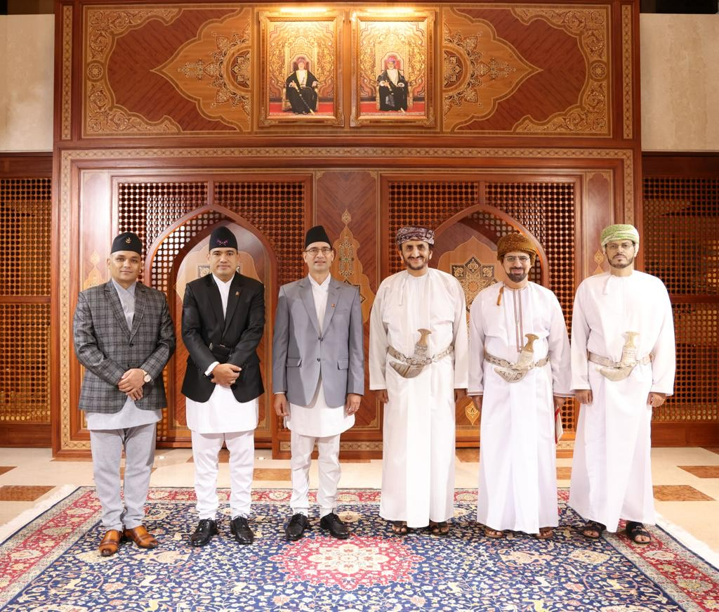 تسلُّم نسخة من أوراق اعتماد السفير النيبالي