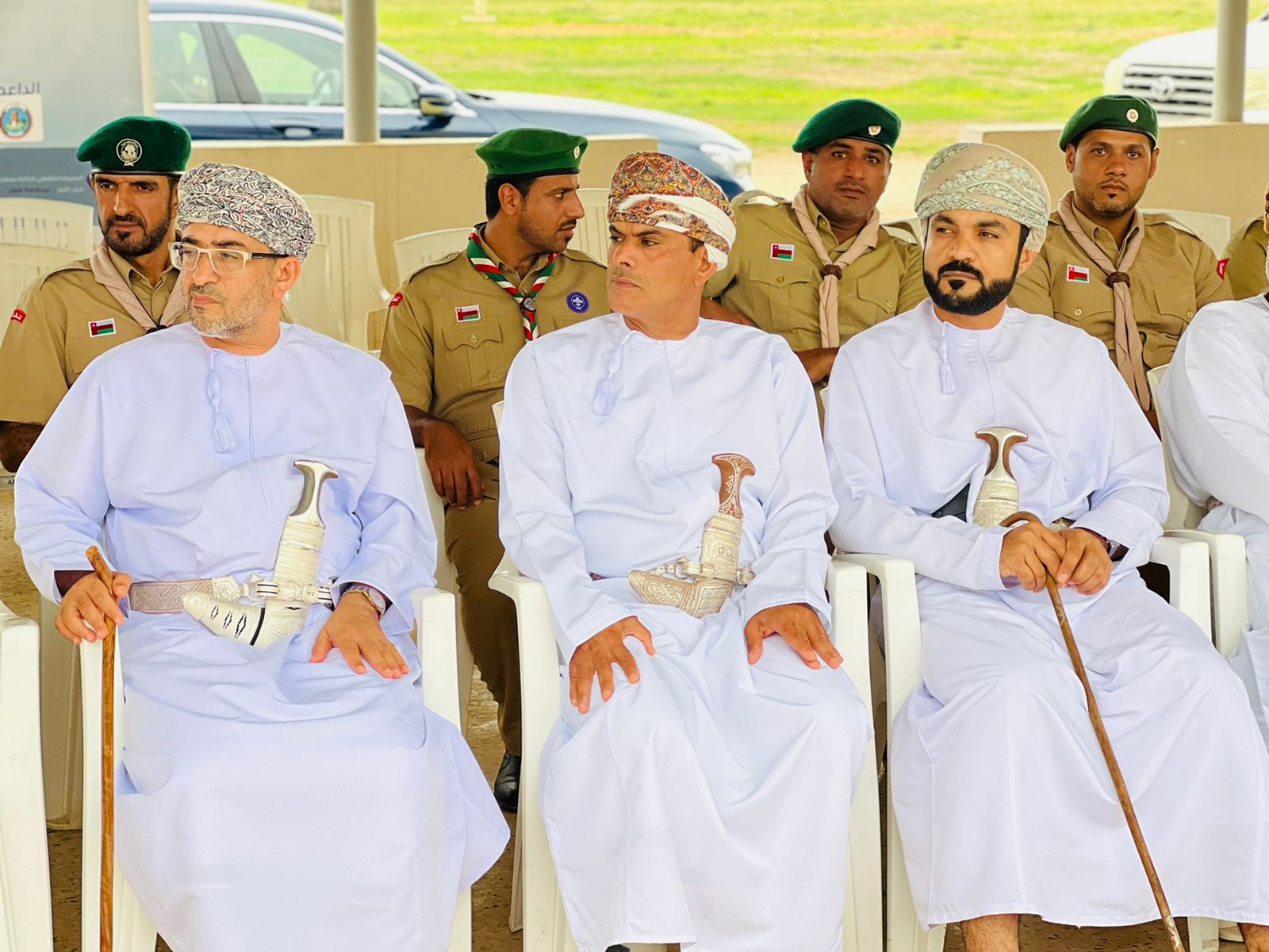 ختام المخيمات الكشفية والإرشادية الصيفية بظفار