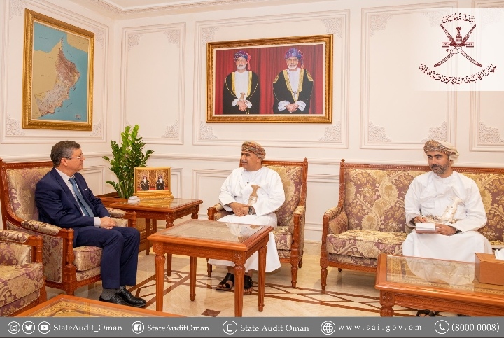 رئيس ‎جهاز الرقابة المالية والإدارية للدولة يستقبل ممثل مبادرة الإنتوساي للتنمية