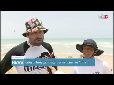 Kitesurfing gaining momentum in Oman