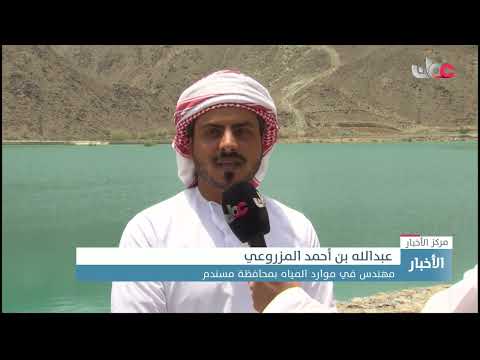 سدود ولاية مدحاء بعد الأمطار الأخيرة مشهد جمالي ووجهة للزوار