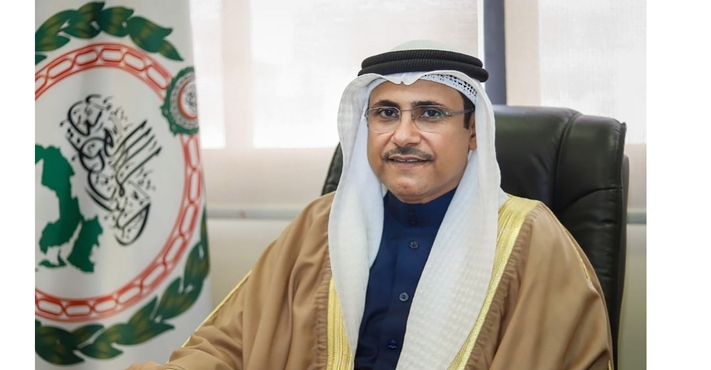 رئيس البرلمان العربي يدعو إلى مواجهة الأزمات الإنسانية في الدول العربية