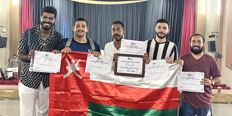 /البُن/ المسرحية تحصل على جائزة السينوغرافيا في مهرجان طرابلس للمسرح بلبنان