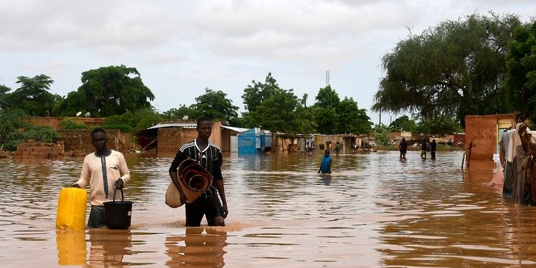 32 شخصًا حصيلة فيضانات وانزلاقات أرضية شهدتها النيجر
