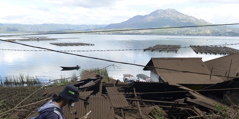 زلزال بقوة 6ر5 درجة يضرب جزيرة بالي الإندونيسية