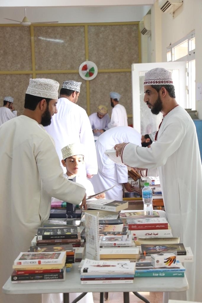 ختام معرض الكتب المستعملة الخامس بولاية سناو