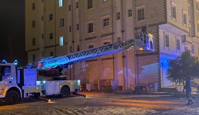 Apartment fire: Seven rescued in Dhofar Governorate