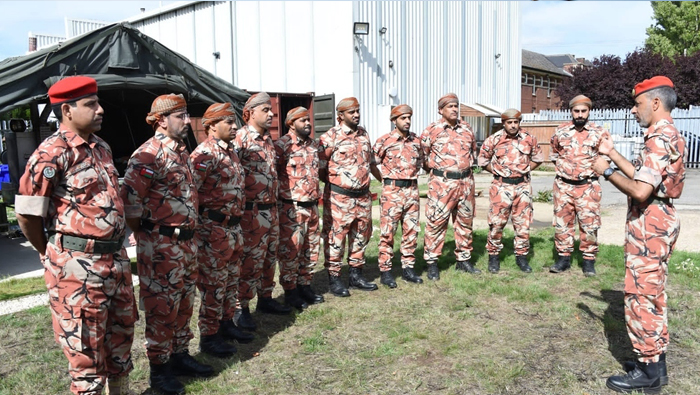 RAO participates in British ‘Army Sustainer’ drill