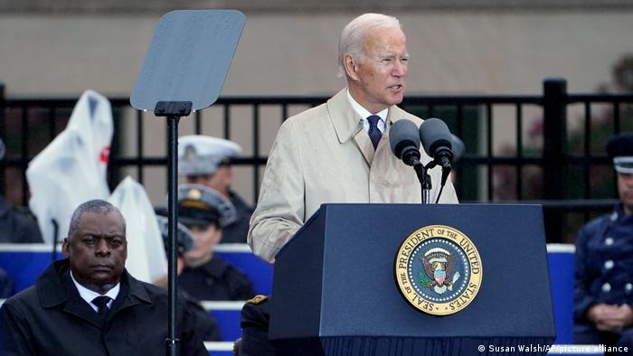 Joe Biden vows to fight terrorism on 9/11 anniversary