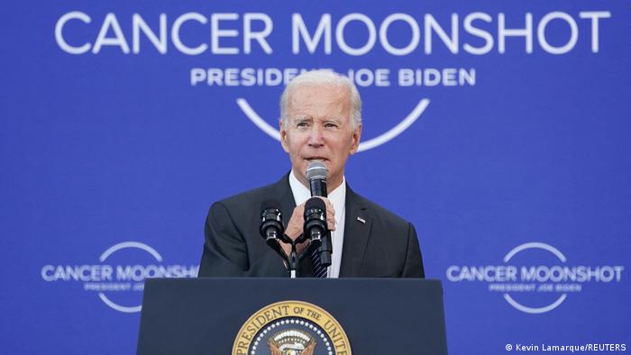 Biden aims to halve cancer deaths in 25 years
